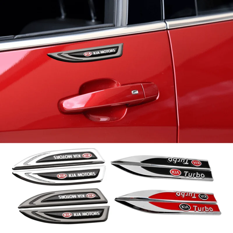 Наклейки на боковые крылья автомобиля для Kia Carnival Spectra Picanto Cerato Pride Rio Optima Stinger Ceed
