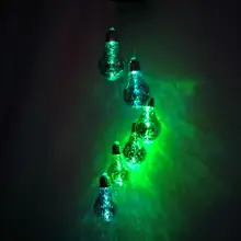 Солнечный ветряной колокольчик с украшением в форме сгоревших лампочек светодиодный светильник садовый светильник солнечный садовый светильник Винтаж лампы