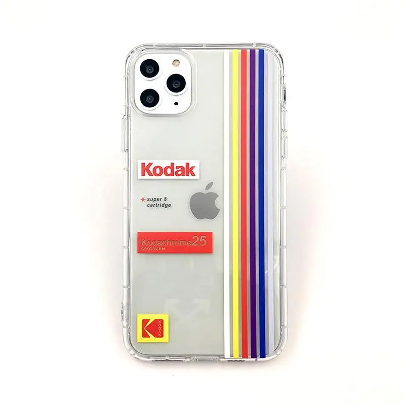 Мягкий чехол для iphone 11 Pro x xs max xr 8 7 6 6s plus, силиконовый чехол для телефона, популярные чехлы - Цвет: KODAK