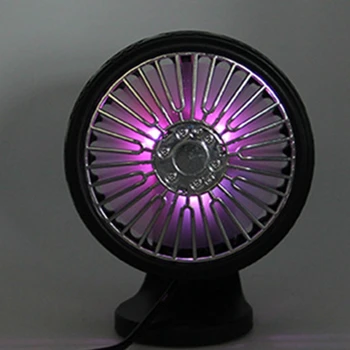 

Aromatherapy Car Fan Multifunctional Simple Small Durable Vehicle Fan for Outdoor,Black