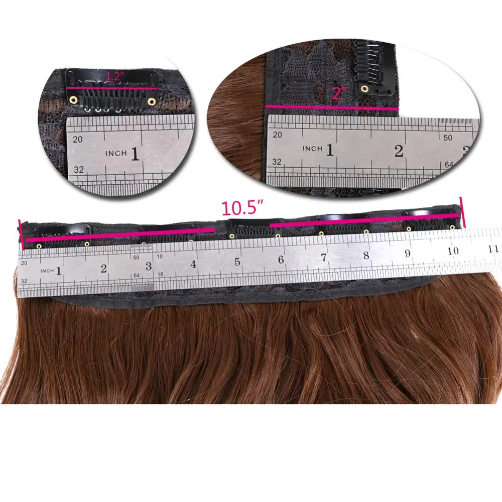 Yunrong Clip In Hair Extensions With 5 Clips Heat Resistant Fake Hairpieces Long Wavy Hairstyles Hairpiece Synthetic Hair Buy At The Price Of 1 64 In Aliexpress Com Imall Com