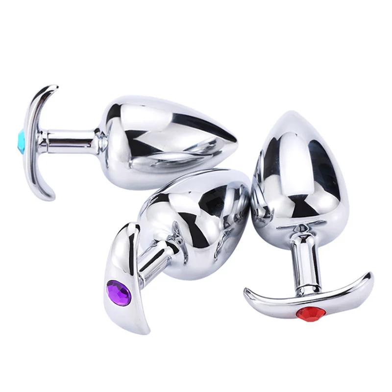 Intimate Metal Anal Plug With Masturbador Masculino Butt Electro Sex Vibrator Bead Anu Dilator Toys for Men/Women | Красота и