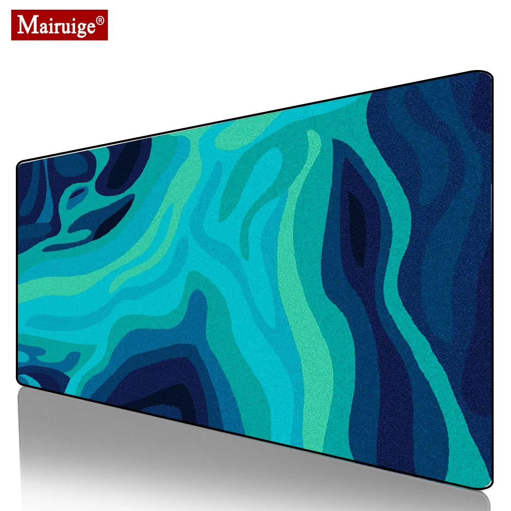 

Persian Rug Blue Mouse Pad XXL Gamer Desk Mat Large Keyboard Pad Home Decoration Compute PC Gaming MousePad 90x40cm/70x30cm