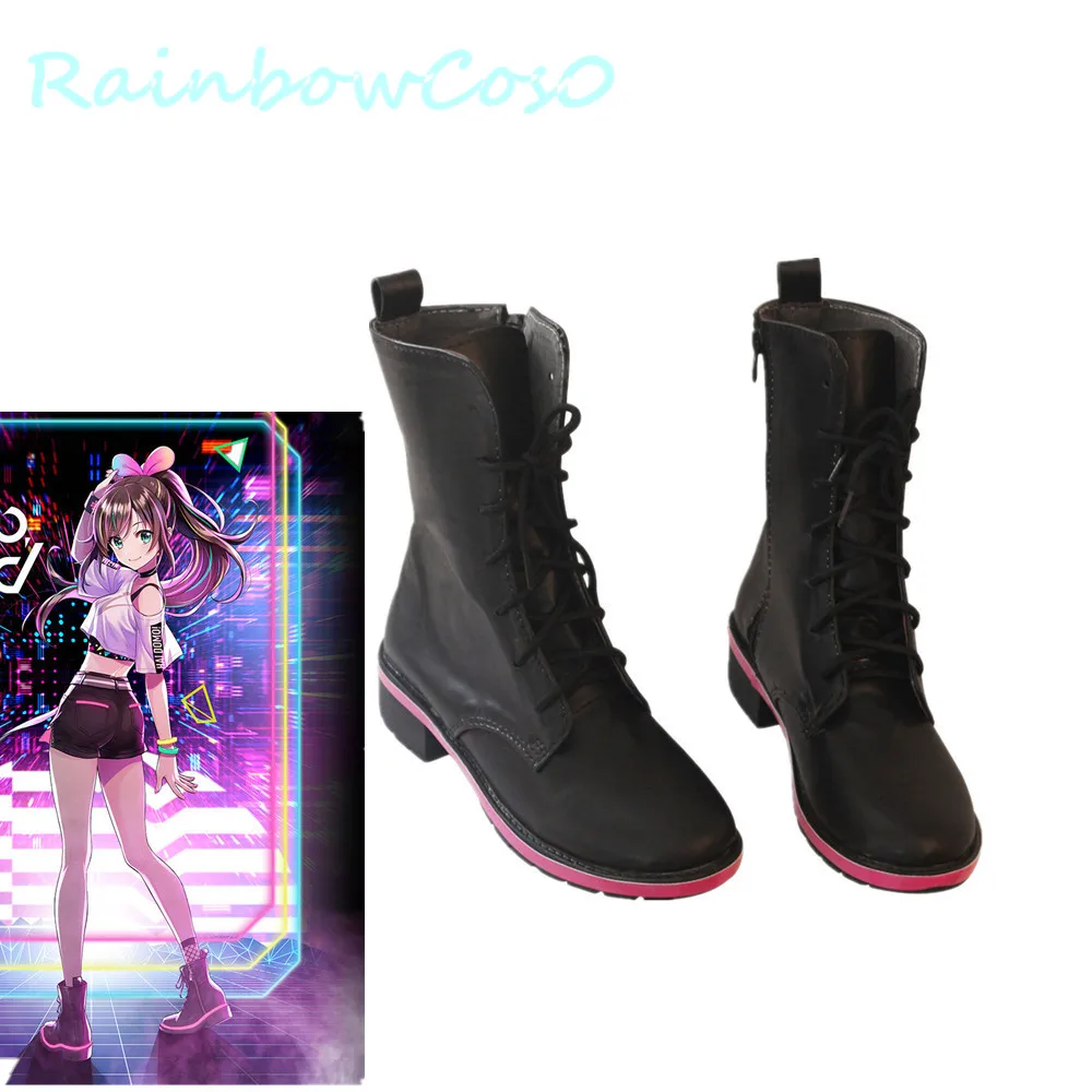 RainbowCos0 Косплэй обувь виртуальный Ютубер Vtuber hololive Kizuna AI 1st концерт ботинки