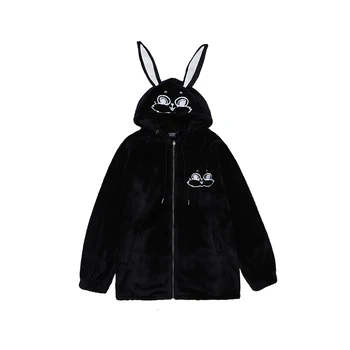 

Womens Cute Loose Hoodies Sweatshirts Woman Winter Vogue Jumper Hoodies Sweatshirt Jacket Streetwear Girl Sudaderas Coats JJ60HD