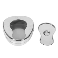1pc Practical Bedpan Urinal Bedridden Patients Bedpan Pregnant Urinal Lid Stool Pan With Cover Bedridden Toilet Pan With Cover 2