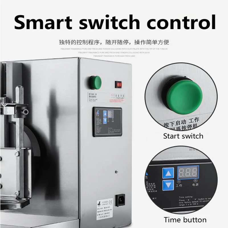 Double head bubble milkshake machine electric milk tea shaker 340RPM double frame cup beverage shaker