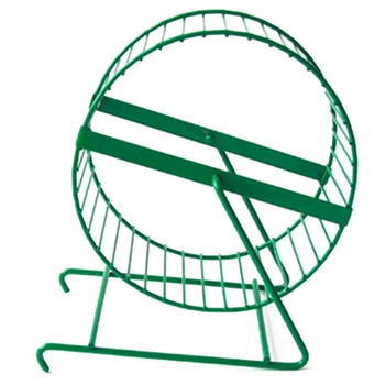 

Metal Hamster Wheel Toys Sports Jogging Wheel Small Pet Squirrel Chinchillas Non-Slip Silent Running Exercise Toy