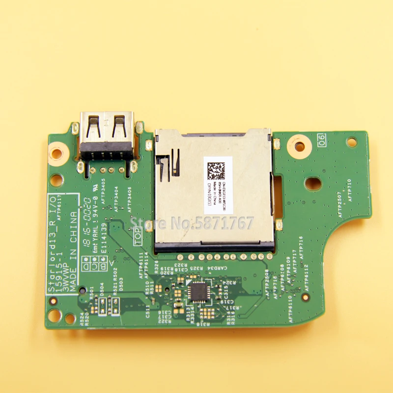 Оригинальный Для dell 5368 5378 USB кард-ридер доска 3GX53 03GX53 CN-03GX53 3WVWP | Компьютеры и офис