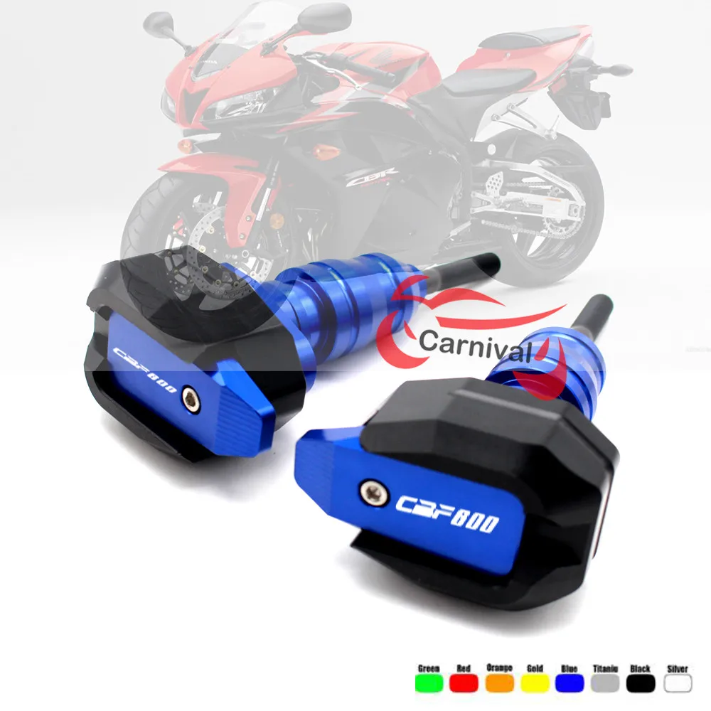 ForHONDA CB600F CBR600F CBF600/SA аксессуары для мотоциклов ЧПУ алюминиевая рама слайдер анти шок колодки протектор логотип Hornet