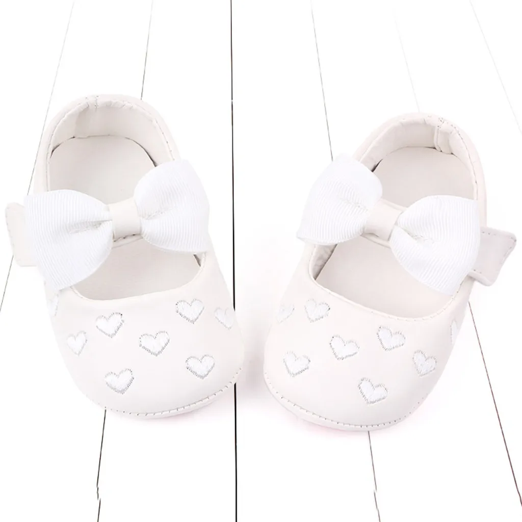 Sweet Heart Printed Newborn Baby Girls Princess Baby Boots Infant Newborn Girls Boys Warm Shoes First Walkers Shoes Booties