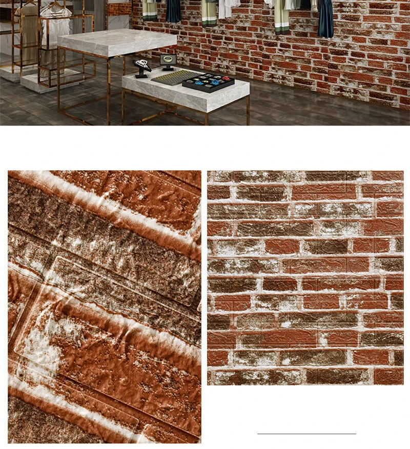 Adesivo de parede 3D, Sala Mural, Quarto decorativo, 10pcs