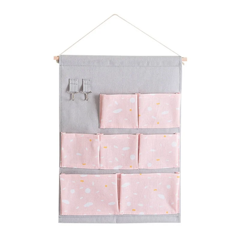 Hanging Bag Closet Storage Bag Multi-Function Wall Hanging Debris Organizer Bags - Цвет: P1