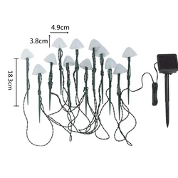 2022NEW Solar Luminaire LED Solar String Light Garden Decoration Mushroom Lights Waterproof Garland Patio Outdoor Lights Fairy