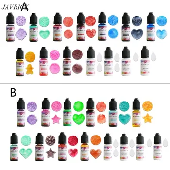 

14Color 10ML Alcohol Ink Diffusion Resin Pigment Kit Liquid Colorant Dye Art DIY