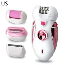 4 в 1 перезаряжаемая Машинка для удаления волос безболезненный электрический эпилятор с триммером A6HB