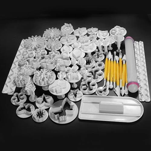 68 шт./компл. Цветок Sugarcraft торт декоративные инструменты Плунжер для торта с