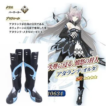 

2019 Game Fate Grand Order Atalanta shoes Cosplay Custom game anime character shoes Fashion men and women cartoon shoes