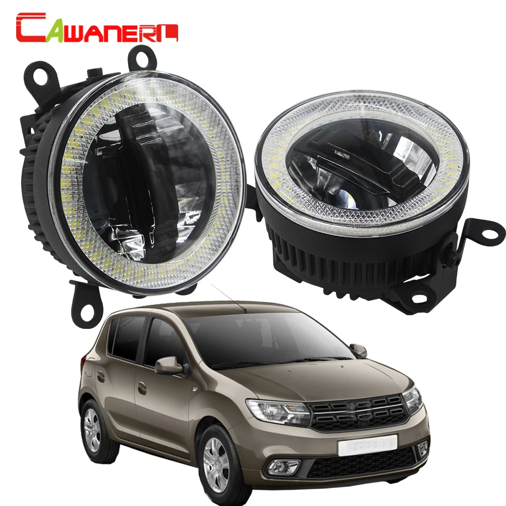 Cawanerl для 2008-2015 Dacia logan хэтчбек светодиодный светильник комплект туман Дневной