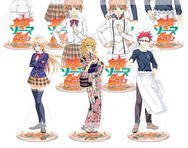 Food Wars! Shokugeki No Soma: The Fifth Plate Acrylic Decoration