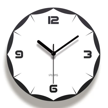

Creative Mute Modern Design Large Wall Clock Silent Clocks for Home Kitchen Living Room Decor Battery Operated