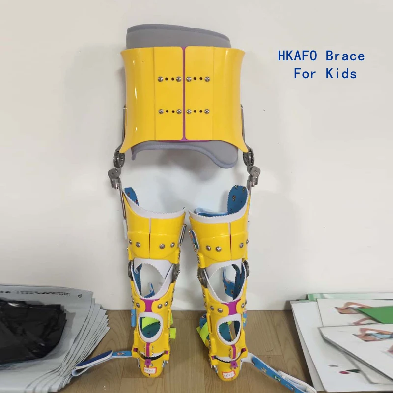 HKAFO Brace For Kids Customized KAFO Orthosis Children Support Hip Knee