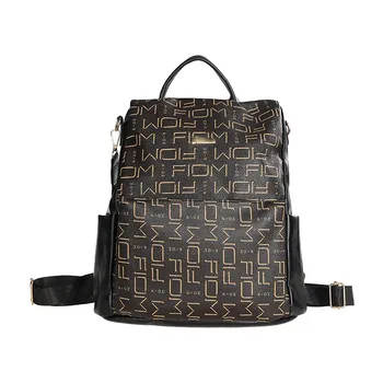 

Ladies Backpack Travel Rucksack PU Leather Ladies Leisure Large-capacity Shoulder Bag Female Waterproof Laptop Bag