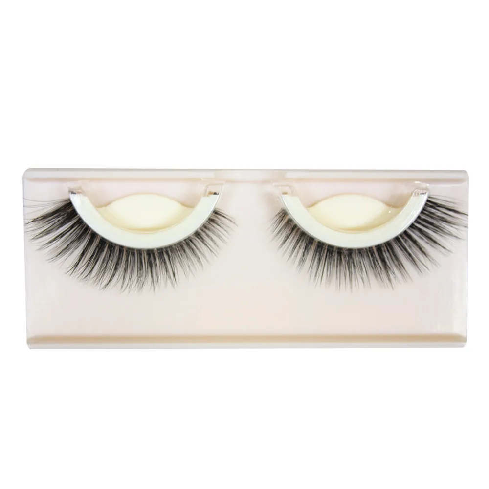 Natural Long Eyelash Cross Wispy Fluffy Lashes New Eye Makeup Tools Beauty Tools Water Margin Faux Mink Hair False Eyelashes
