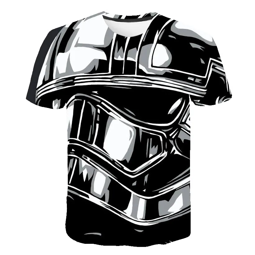 3D Star Wars Printed T Shirt Men Tee Tops Famous Movie Design Tee Shirt For Male Summer Short Sleeve TShirt - Цвет: 2531