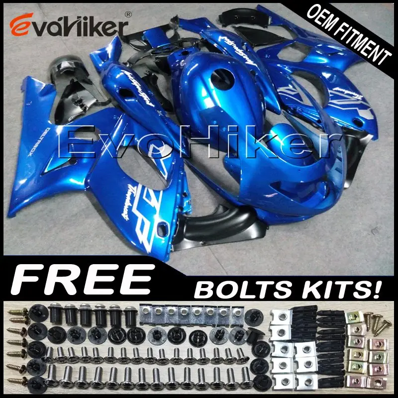 Заказной обтекатель для YZF600R Thunderent 1997-2007 ABS пластиковый корпус мотоцикла синий белый+ подарки - Цвет: Q