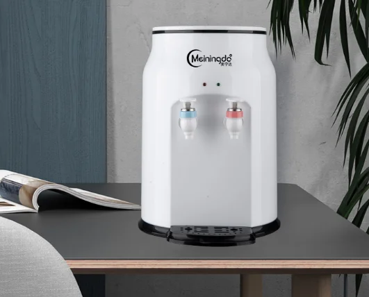 Desktop refrigeration heating home dormitory students desktop office vertical small water dispenser J03