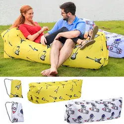 Nouveau Mode Portable Gonflable Canapé Canapé Oreiller Lits de Couchage pour Camping En Plein Air Voyager Air Chaises Pliantes Canapés Paresseux 