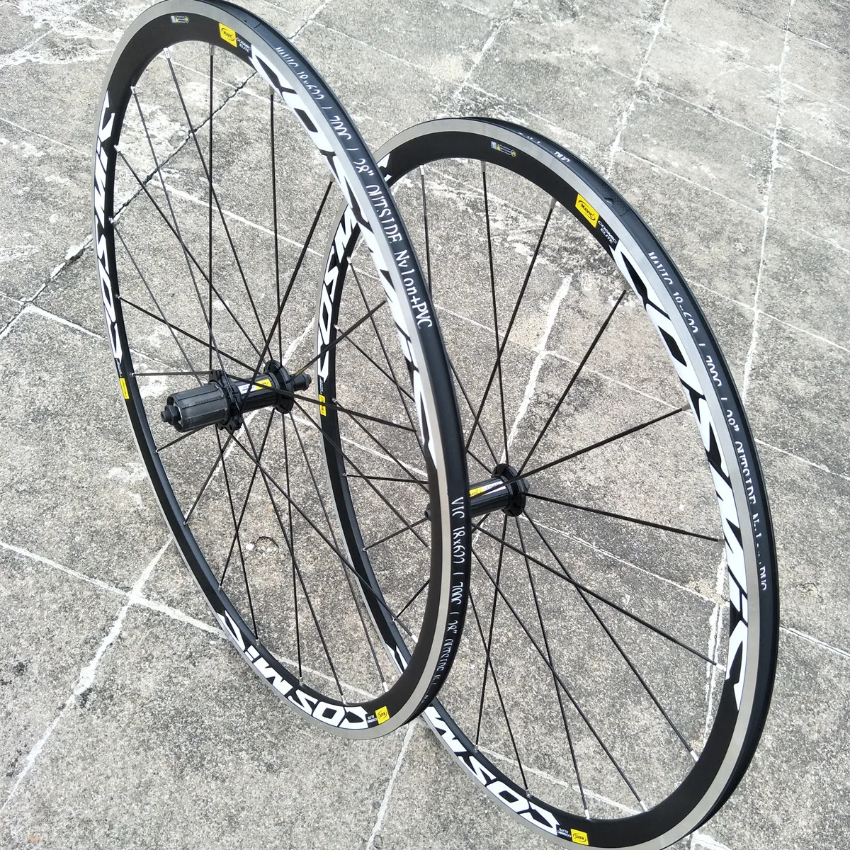 Hot sale Original 700C Cosmic Elite BMX Road Bike Bicycle Wheel Aluminium Alloy V Brake Wheels 30mm Rim Wheelset