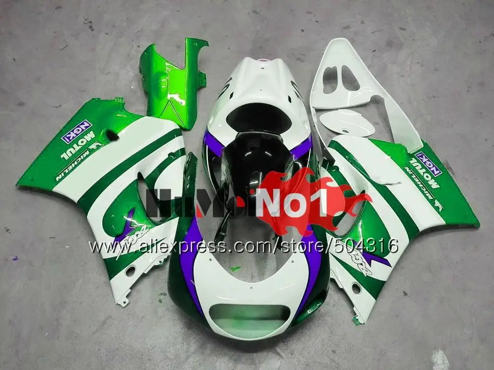 Корпус для SUZUKI RGV250 SAPC VJ22 RGV-250 VJ21 41MC. 68 всю 22 RGV 250 1992 1993 1994 1995 1996 92 93 94 95 96 белые, красные обтекатели - Цвет: No. 32