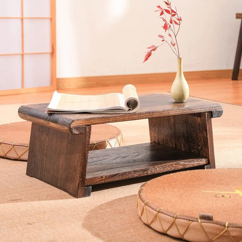 

Multi Folding Wooden Japanese Tea Table For Living Room Furniture Low Modern Minimalist Compact Tatami Coffee Folding Table Wood