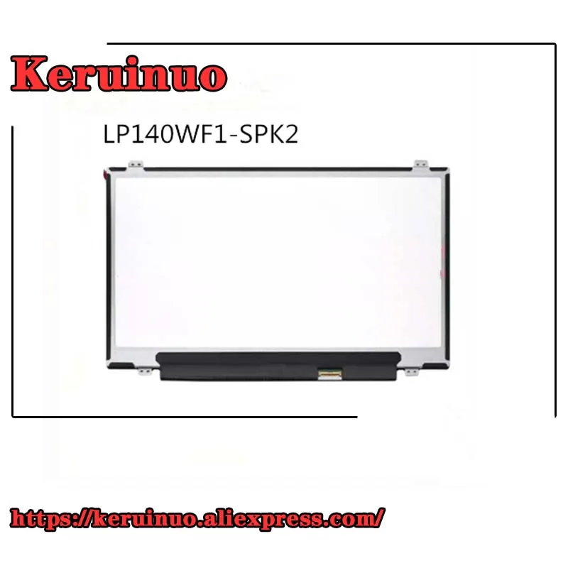 14'ɿHD IPS экран LP140WF1-SPK2 подходит B140HAN02.0/01 1 для DELL Alienware14R3 ASUS F455L X450J A456U B400A UX42V K451L |