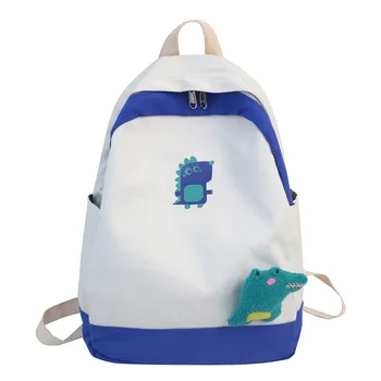 

Fashion Women's Backpack Solid Color Outdoor Large Lapacity Canvas Shoulder Bag Backpack Travel Backpack Vintage Backpack 1216