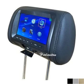 

Universal 7 inch Car headrest monitor Pillow MP4/MP5 Multimedia player support AV/USB/SD/FM/Speaker/Headphone