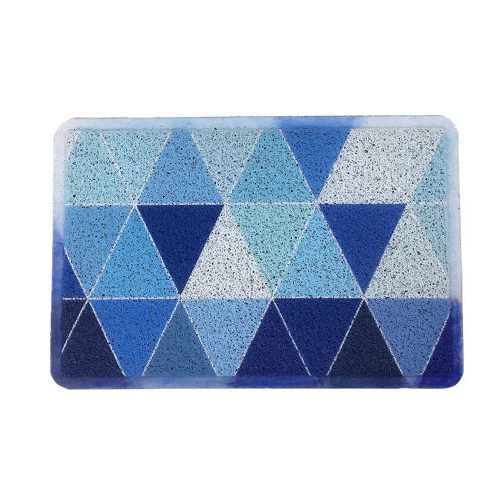 40x60 см геометрический узор Противоскользящий коврик для пола домашний креативный коврик супермягкий впитыватель коврик для ванной комнаты Придверный коврик