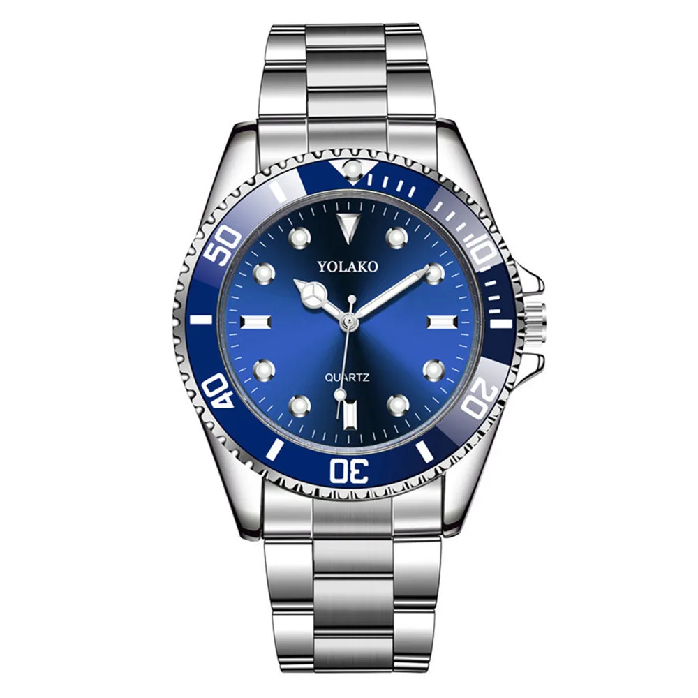 Мужские роскошные часы, брендовые, Rolexable, водонепроницаемые, модные, простые, аналоговые, кварцевые наручные часы, браслет из нержавеющей стали, часы Relogio