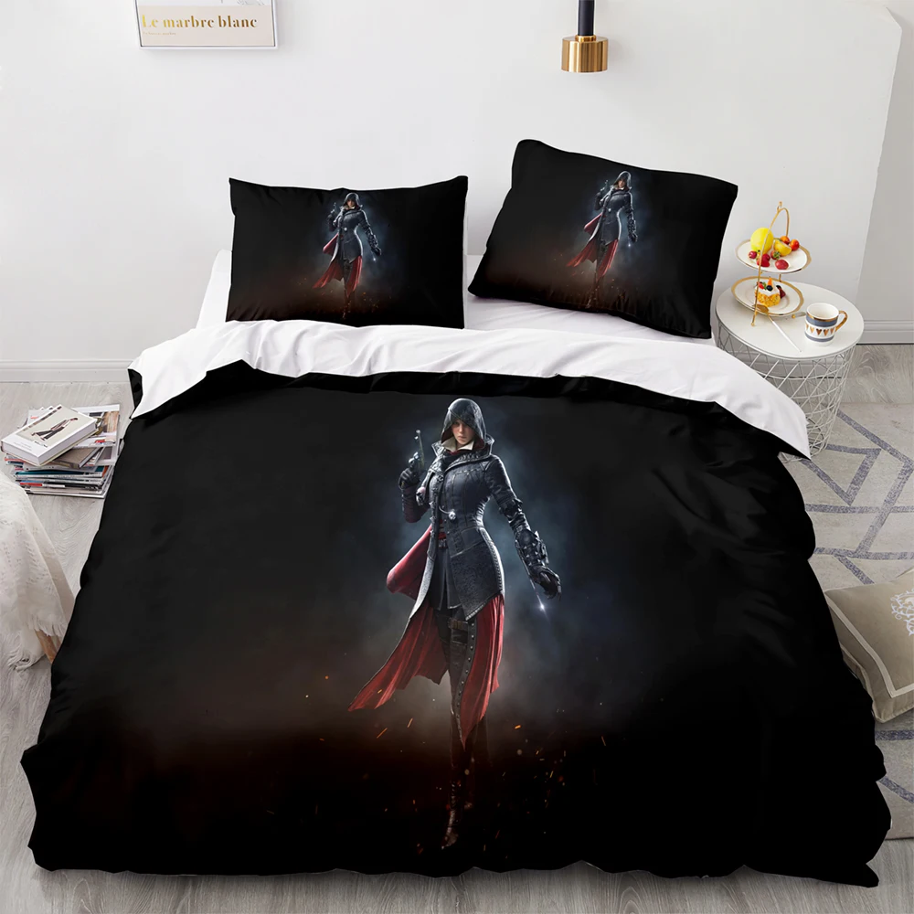 Комплект постельного белья Assassins Creed для односпальной и двухспальной кровати