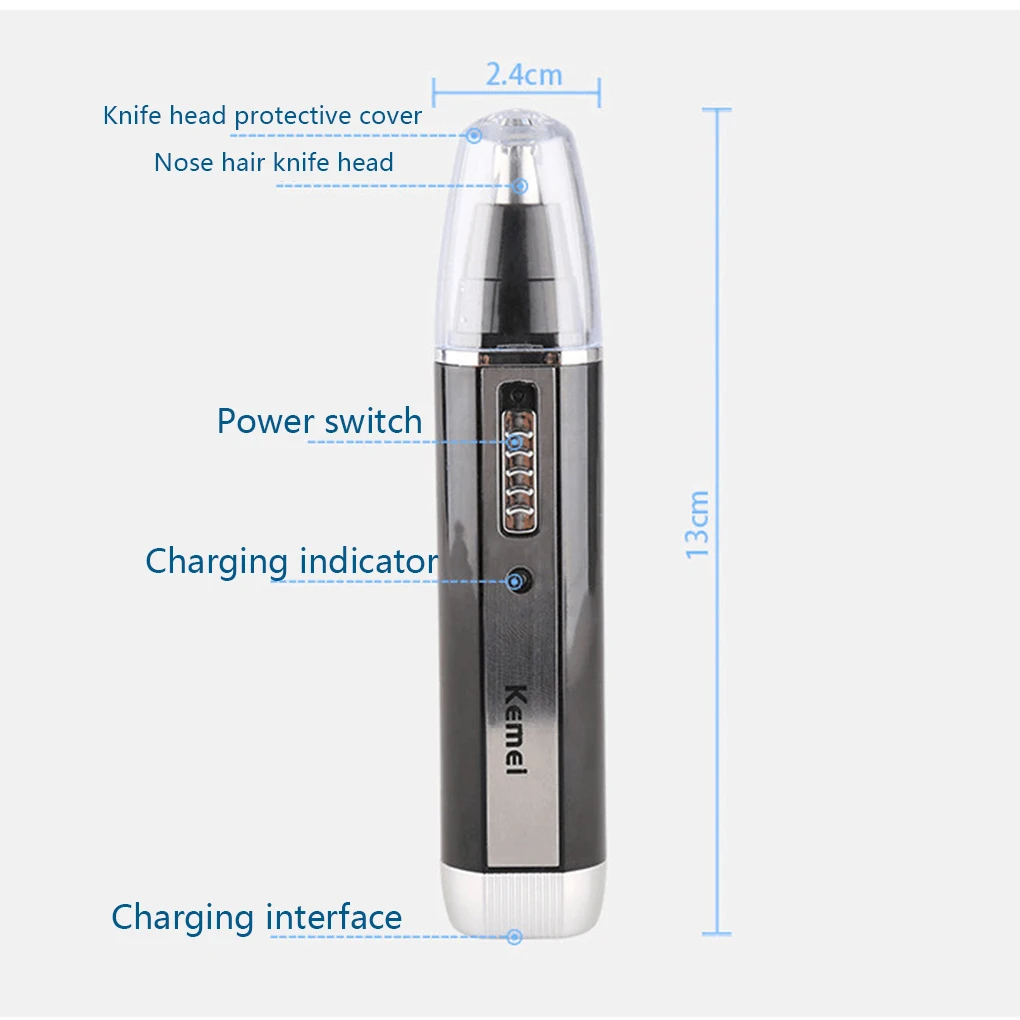 Аккумуляторная 4-в-1 уха машинка для удаления волос в носу бритва триммер Машинка для удаления уход за кожей лица бровей удаления волос