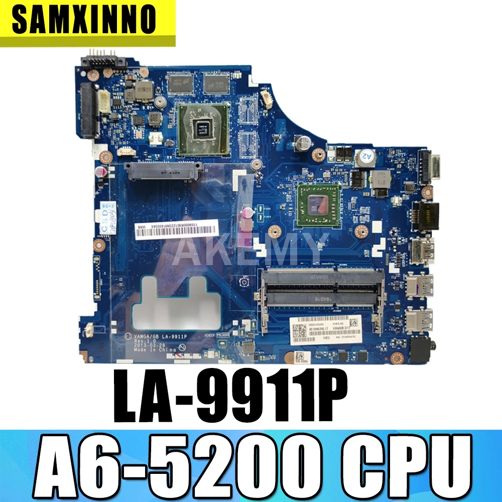 G505 LA-9911P для For Lenovo материнская плата ноутбука A6-5200 HD8570M/R5 M230 100% протестированная