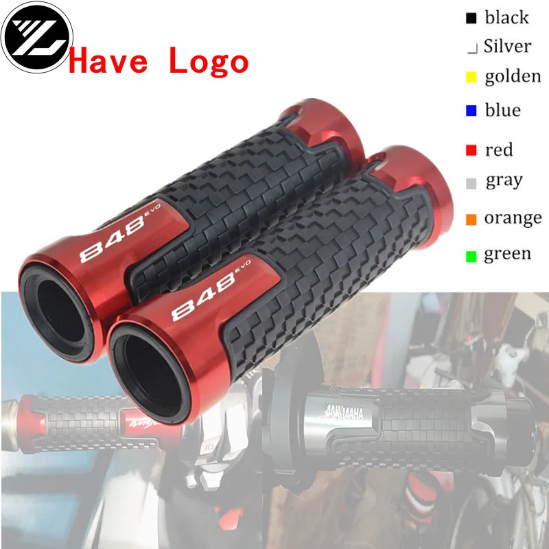 

7/8 "22mm motorcycle accessories handle CNC grip bar ends for DUCATI 848 848 /EVO 2007-2013 2008 2009 2010 2011 2012 2013
