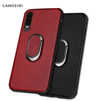 

For HUAWEI p30Pro Multifunction Shock resistance foothold phone case for huawei p20 pro case fashion Solid color protective case