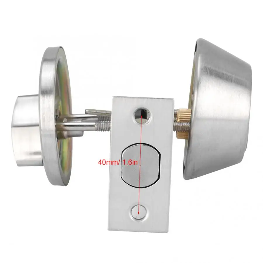 

Sliding Door Lock Stainless Steel Door Single Cylinder Deadbolt Lock Electroplated Surface for Solid Wood Door Code Lock