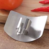 1Pcs Stainless Steel Finger Protector Anti-cut Finger Guard Kitchen Tools Safe Vegetable Cutting Hand Protecter Kitchen Gadgets 3