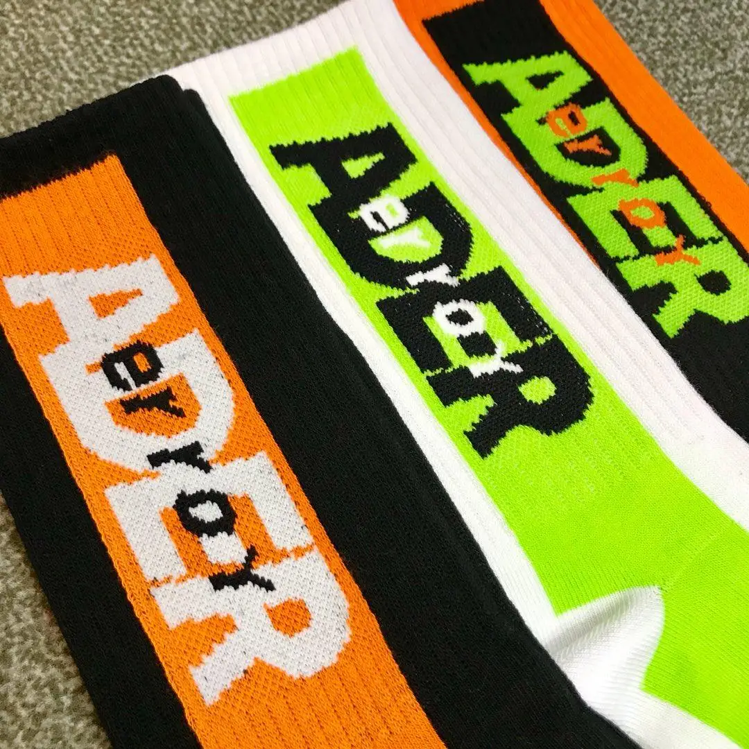Ader error Socks Harajuku Hip Hop VETEMENTS Skarpetki Women Men Skateboard Street Dance Gift Kanye West Winter Ader error Socks
