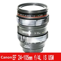 Silicone Focus Ring + Zoom Ring Rubber Band Protector for Canon EF 24-105mm f/4L IS USM - Image 6