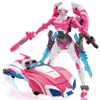 

WJ G1 Transformation Arcee Alloy IDW Oversize Enlarge Female MasterPiece Action Figure Robot Collection Toys